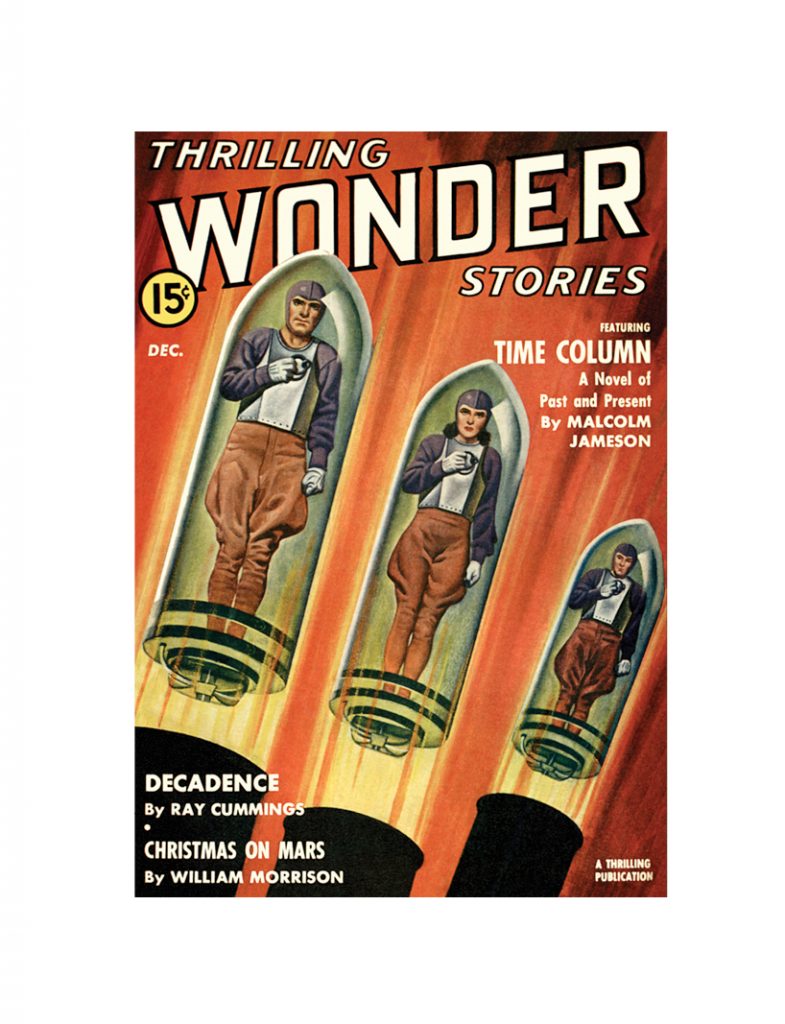thrilling wonder stories Card December 1942 small
