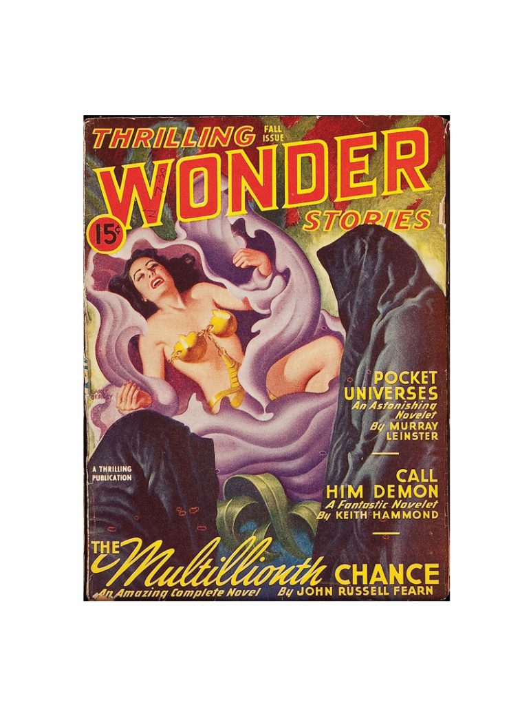 thrilling wonder stories Card fall 1946 small